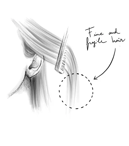 Capelli fini e fragili